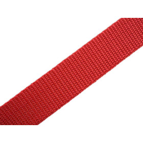 Webbing tape - RED / Choice of sizes