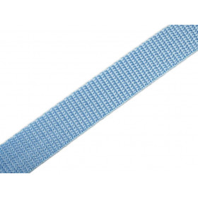 Webbing tape 20mm - light blue