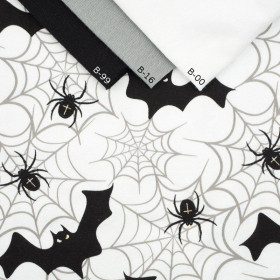 HALLOWEEN / B-00 white - single jersey with elastane TE210