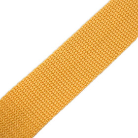 Webbing tape - mustard / Choice of sizes