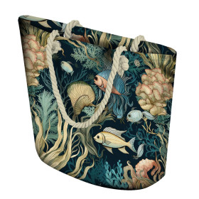 By the Sea Wz. 16 - Woven Fabric for tablecloths
