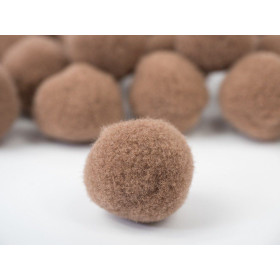 Small pompom light brown