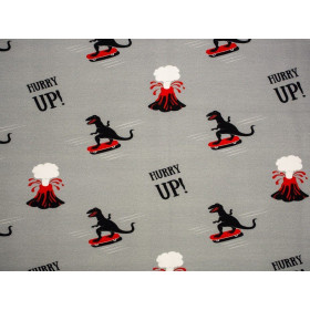 DINOSAURS - Viscose jersey WE210