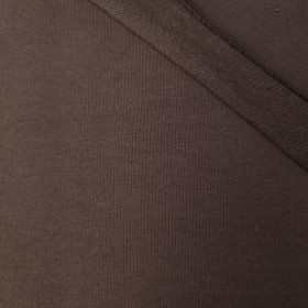 Looped knitwear with elastan - ESPRESSO (D-246)