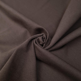 Looped knitwear with elastan - ESPRESSO (D-246)