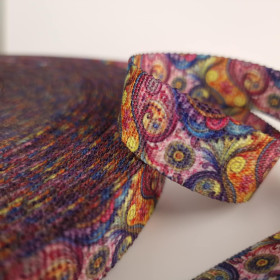 Webbing Tape with Print 25mm - PAISLEY wz.21