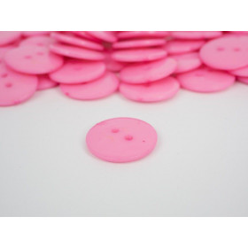 Kids button round 17,5 mm Muted pink