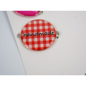 Handmade pins sew-on  PRYM Series red