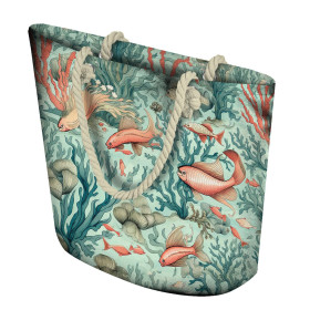 By the Sea Wz. 3 - Woven Fabric for tablecloths