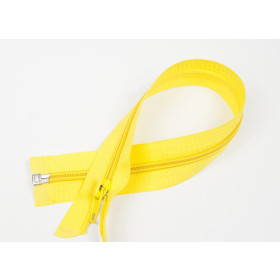 Nylon Zipper (coil) 5mm open-end 50 cm YELLOW