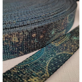 Webbing Tape with Print 25mm -  MEHNDI 2.0
