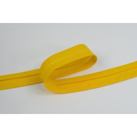 Single Fold Bias Binding cotton - CANARY YELOW