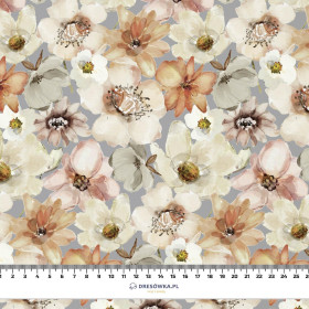 WATER-COLOR FLOWERS pat. 4 - Bambusstoff 170g