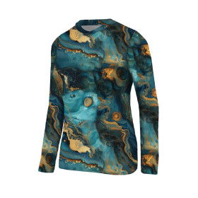 THERMO WOMEN'S SET (JANE) - alcohol ink wz.16 TEAL - sewing set