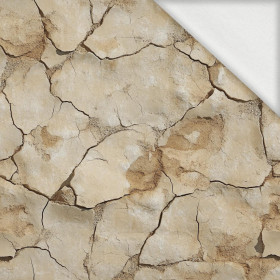 ANIMALS CRACKED wz.5 - looped knit fabric