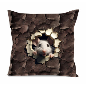 ANIMALS CRACKED wz.6 (MOUSE) - panel (60cm x 50cm) 