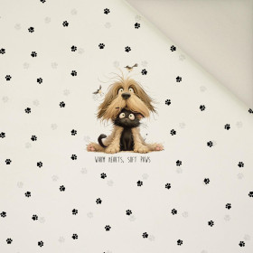 ANIMALS CUTE wz.10 - panel (60cm x 50cm) Upholstery velour