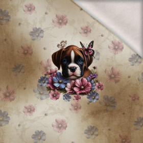 ANIMALS CUTE wz.16 - panel (60cm x 50cm) brushed knitwear with elastane ITY