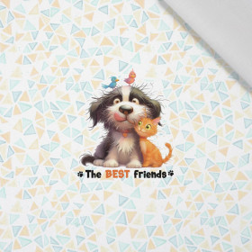 ANIMALS CUTE wz.3 - panel (60cm x 50cm)  Cotton woven fabric