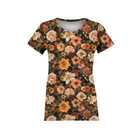 AUTUMN FLOWERS  PAT. 2 - Hydrophobic brushed knit