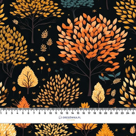 AUTUMN FOREST WZ. 3 - looped knit fabric with elastane ITY