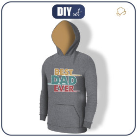 MEN’S HOODIE (COLORADO) - BEST DAD EVER - sewing set 