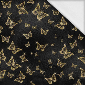 BLACK & GOLD GLAMOUR wz. 4 - looped knit fabric with elastane ITY