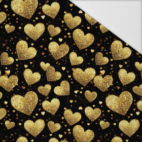 BLACK & GOLD GLAMOUR wz. 5 - Hydrophobic brushed knit