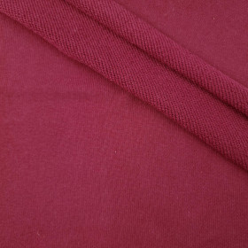 French terry TWILL / HEAVY 450g - MAROON (M-31)
