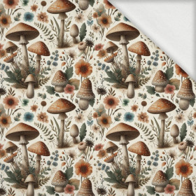 BOTANICAL FOREST wz.1 - looped knit fabric