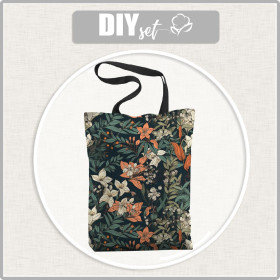 SHOPPER BAG - Botanical garden wz.4 - sewing set