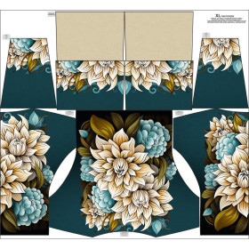 SNOOD SWEATSHIRT (FURIA) - Bouquet of flowers wz.4 - sewing set