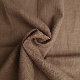 Ramie with Cotton - BROWN