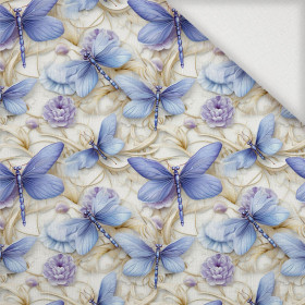 Butterfly & Flowers wz.15 - Woven Fabric for tablecloths