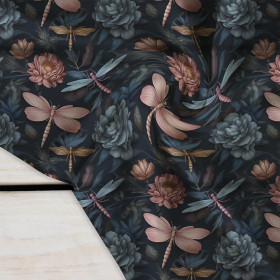 Butterfly & Flowers wz.3 - Crepe