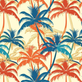 By the Sea Wz. 8 - Woven Fabric for tablecloths