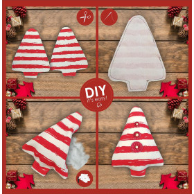 Winterbag + paper pattern for Christmas decorations 