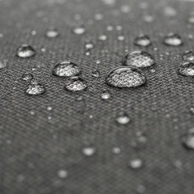 DARK GREY - Waterproof woven fabric linen imitation