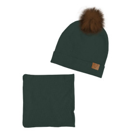 BOTTLE GREEN - Cap and loop creative sewing set