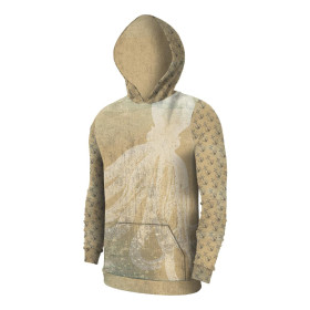 MEN’S HOODIE (COLORADO) - SHADOW / OCTOPUS pat. 2 (SEA ABYSS) - sewing set