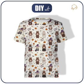 KID’S T-SHIRT - Creepy cute halloween wz.3  - sewing set