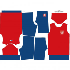 Children's sport outfit "PELE" - CZECH REPUBLIC - sewing set