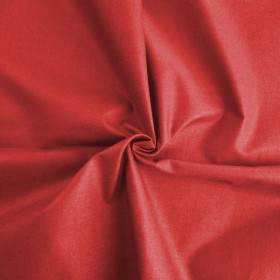 RED - Cotton woven fabric