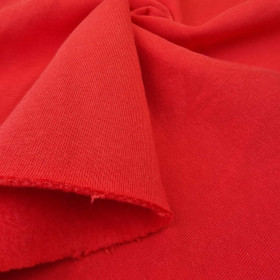 Thick brushed sweatshirt D300 - RED (D-18)