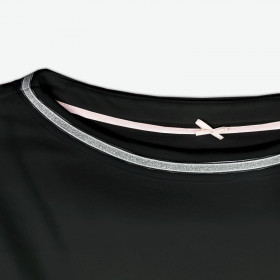 Women’s blouse with transfer rhinestones "KELLY" - black L-XL - sewing set