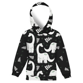 KID'S HOODIE (ALEX) - DIPLODOK / black - sewing set