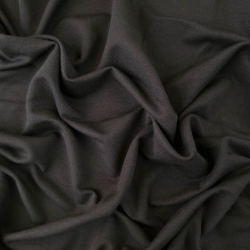 Viscose French Terry - BLACK D-16