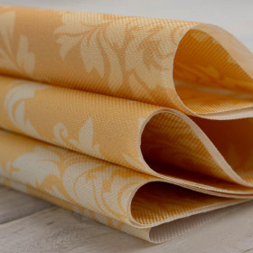 DAMASCO pat. 3 (gold) - Waterproof woven fabric
