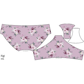 WOMEN'S PANTIES - WATERCOLOR BOUQUET Pat. 5