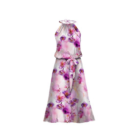 DRESS "DALIA" MAXI - ALCOHOL PASTEL WZ.7 - sewing set